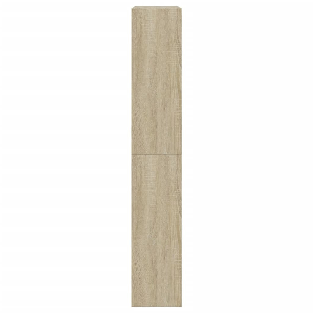 Shoe Cabinet Sonoma Oak 60x21x125.5 cm Engineered Wood
