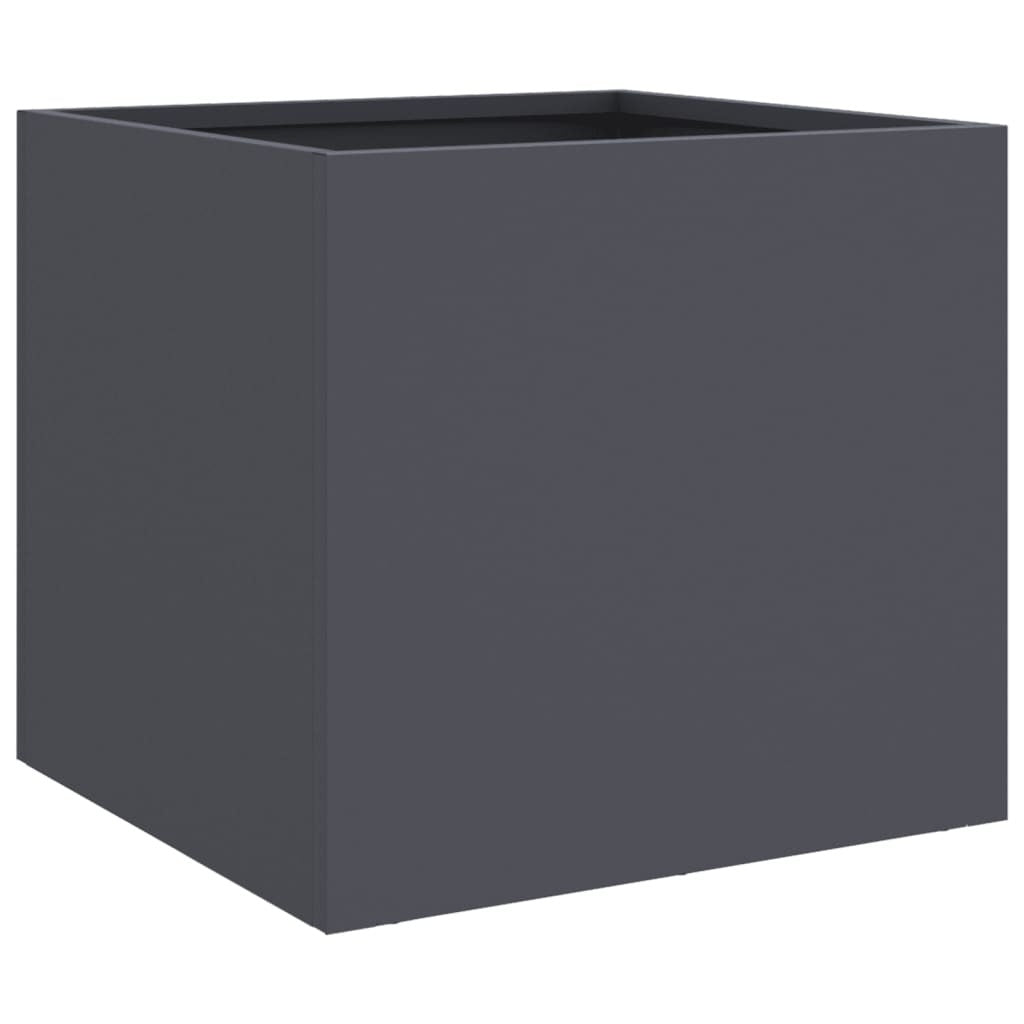 Planter Anthracite 32x30x29 cm Steel