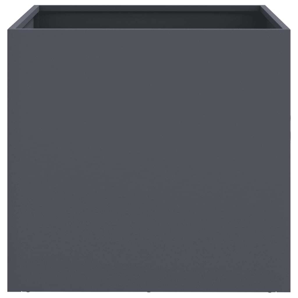 Planter Anthracite 42x40x39 cm Steel