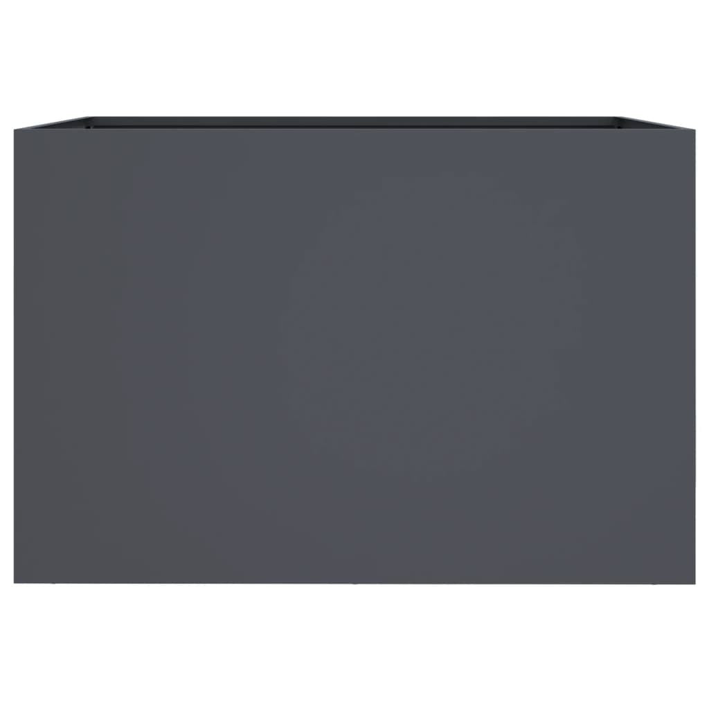 Planter Anthracite 62x40x39 cm Cold-rolled Steel