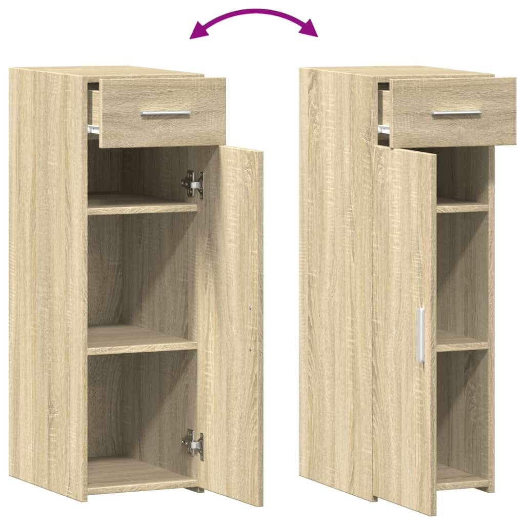 Sideboard Sonoma Oak 30x42.5x93 cm Engineered Wood