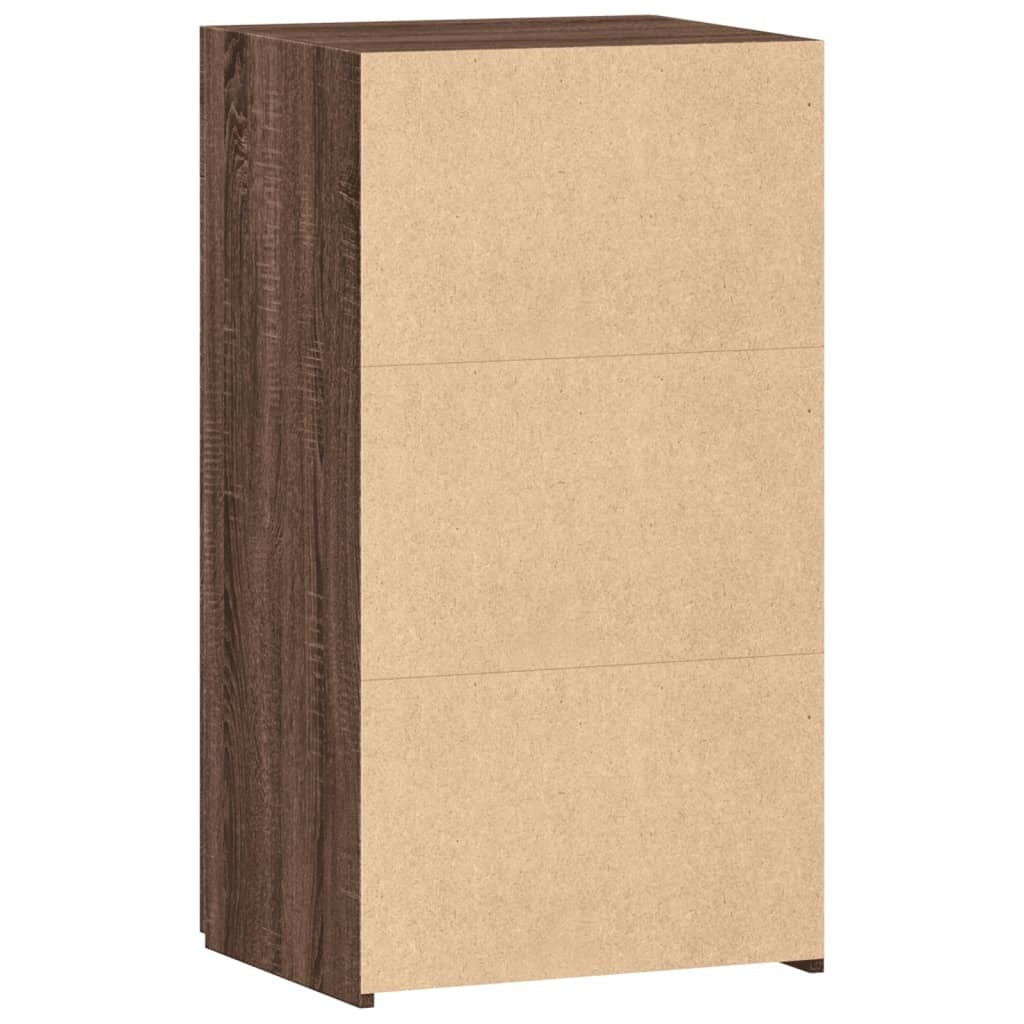 Sideboard Brown Oak 50x42.5x93 cm Engineered Wood