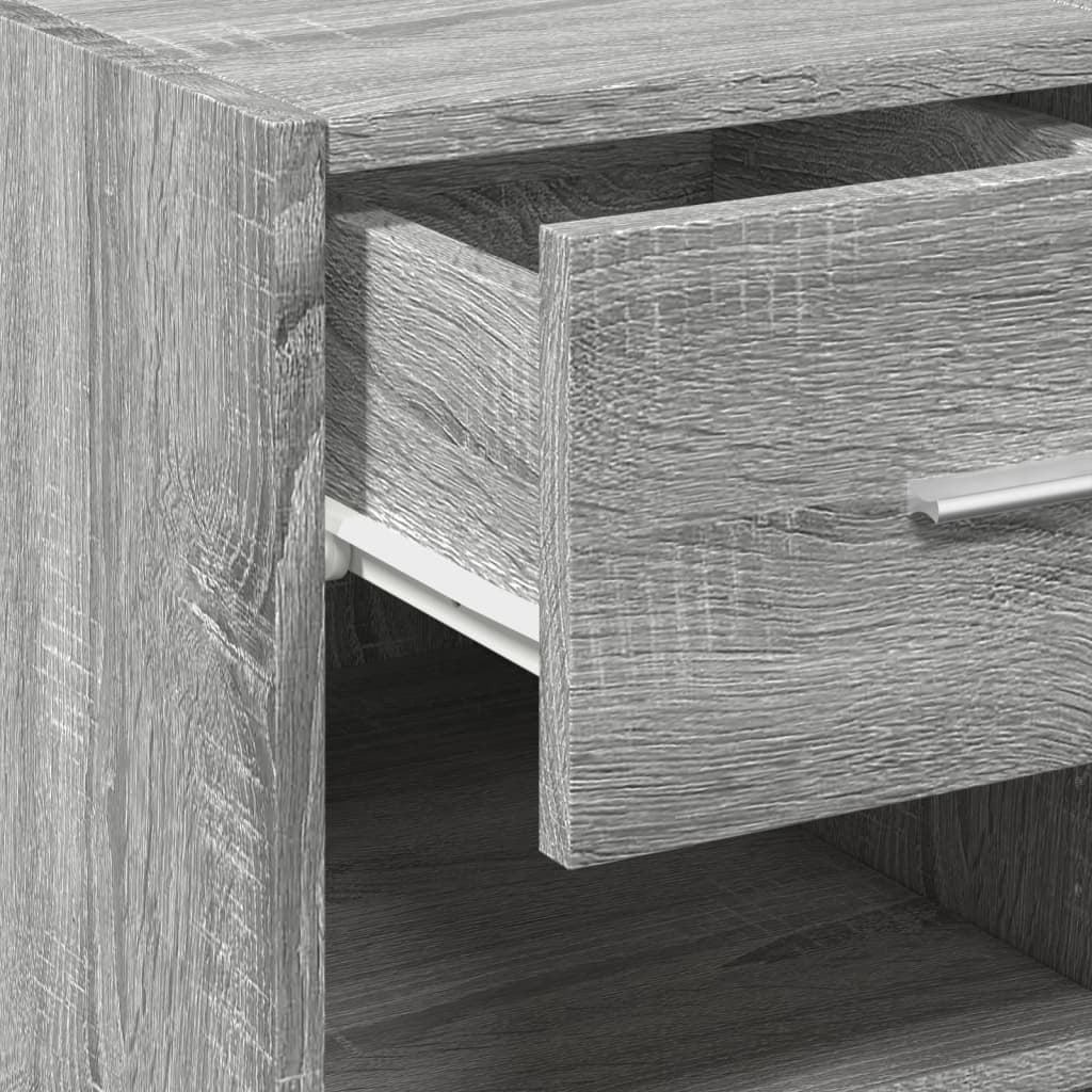 Sideboard Grey Sonoma 50x42.5x93 cm Engineered Wood