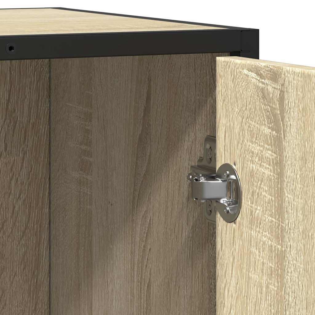 Sideboard Sonoma Oak 62x35x76 cm Engineered Wood