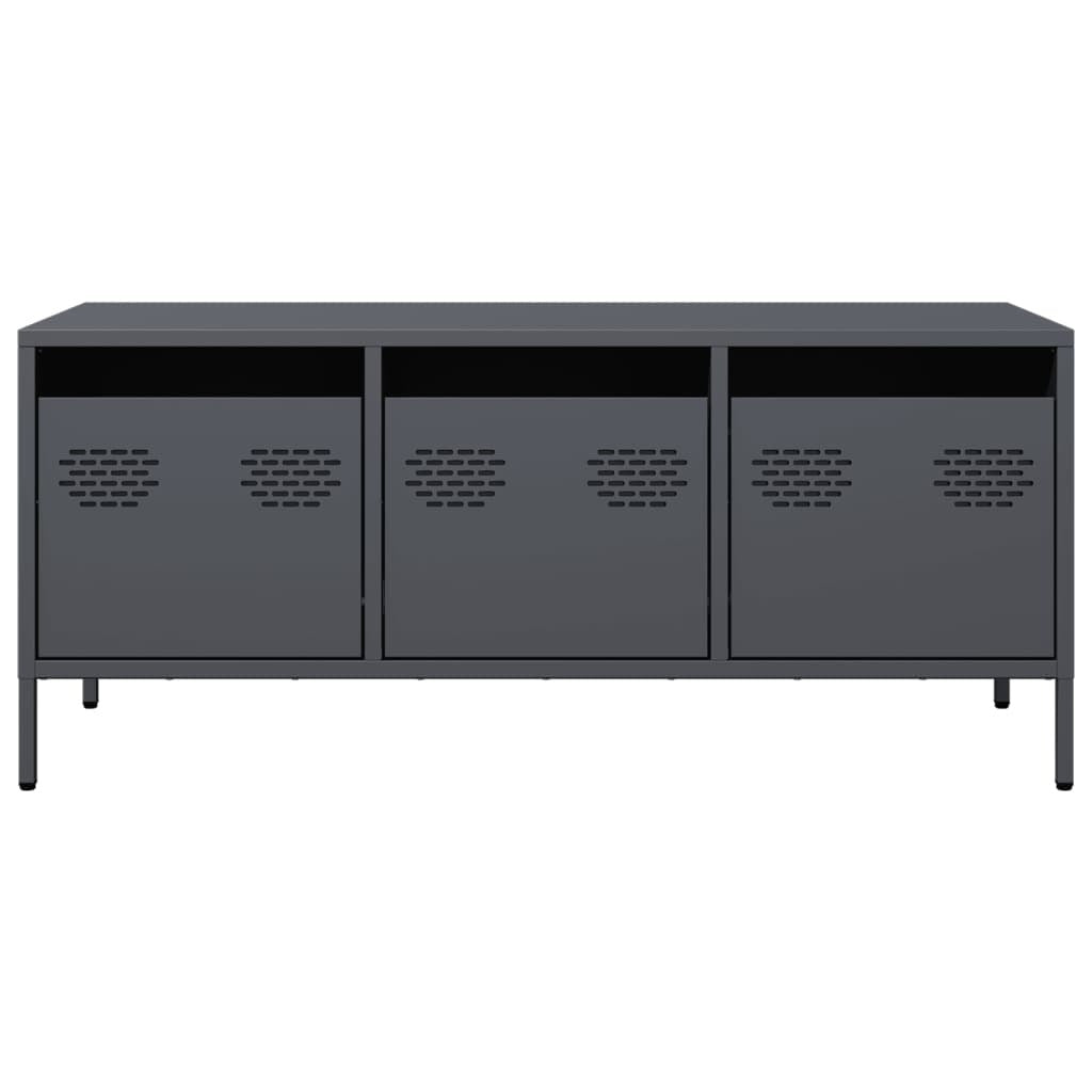 TV Cabinet Anthracite 101.5x39x43.5 cm Cold-rolled Steel