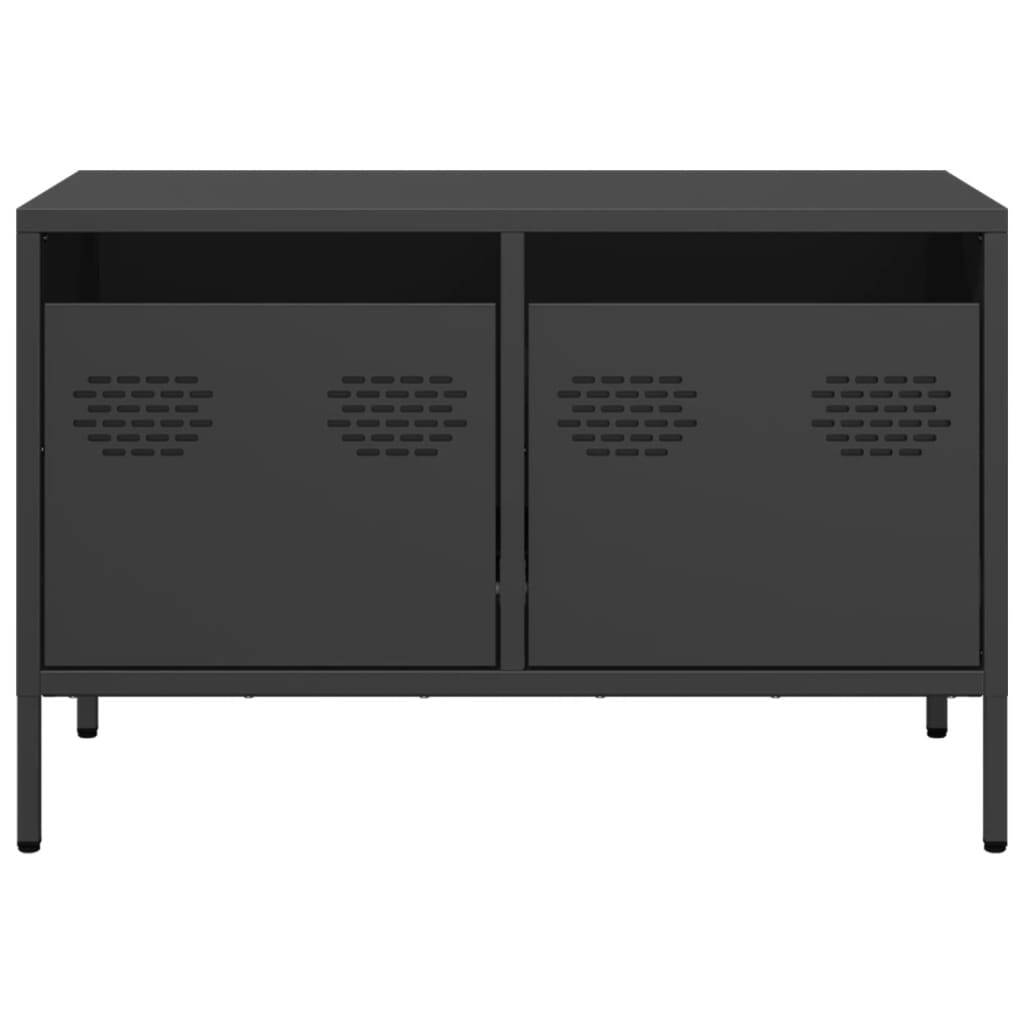 TV Cabinet Black 68x39x43.5 cm Cold-rolled Steel