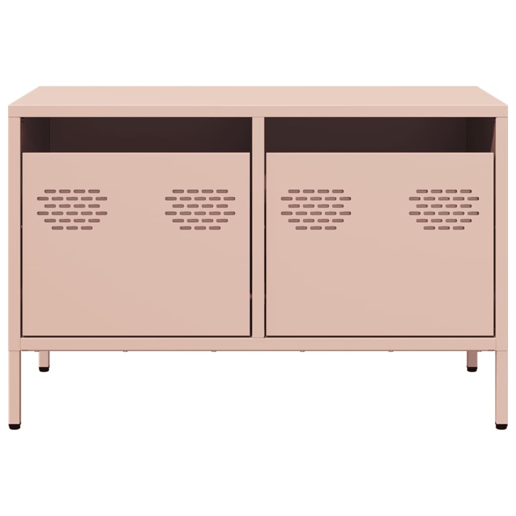 TV Cabinet Pink 68x39x43.5 cm Cold-rolled Steel