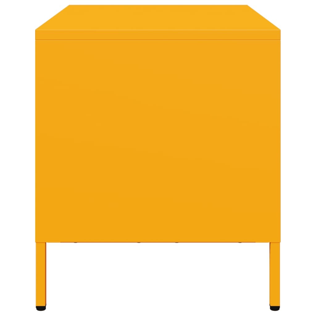 TV Cabinet Mustard Yellow 68x39x43.5 cm Cold-rolled Steel