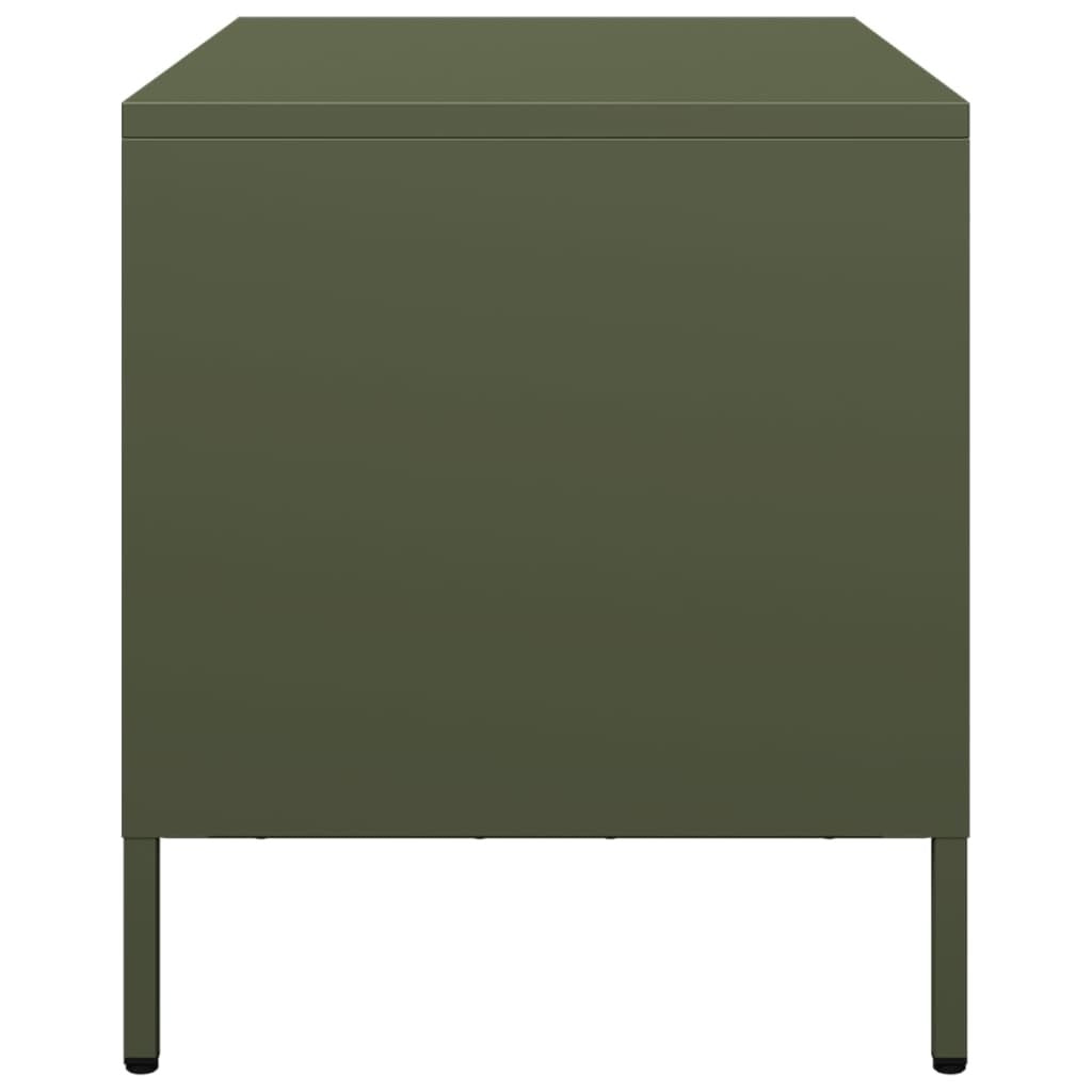 TV Cabinet Olive Green 68x39x43.5 cm Cold-rolled Steel