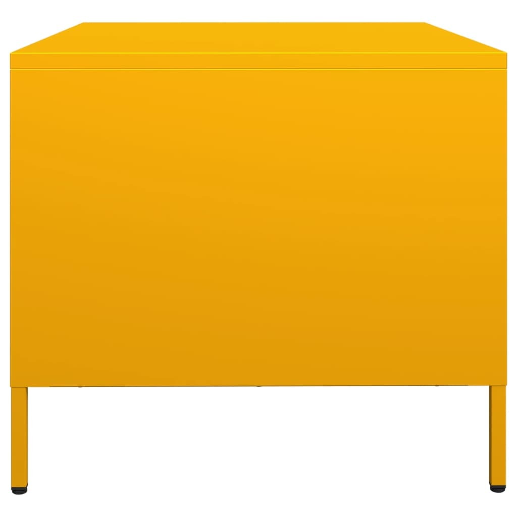 TV Cabinet Mustard Yellow 68x50x43.5 cm Cold-rolled Steel