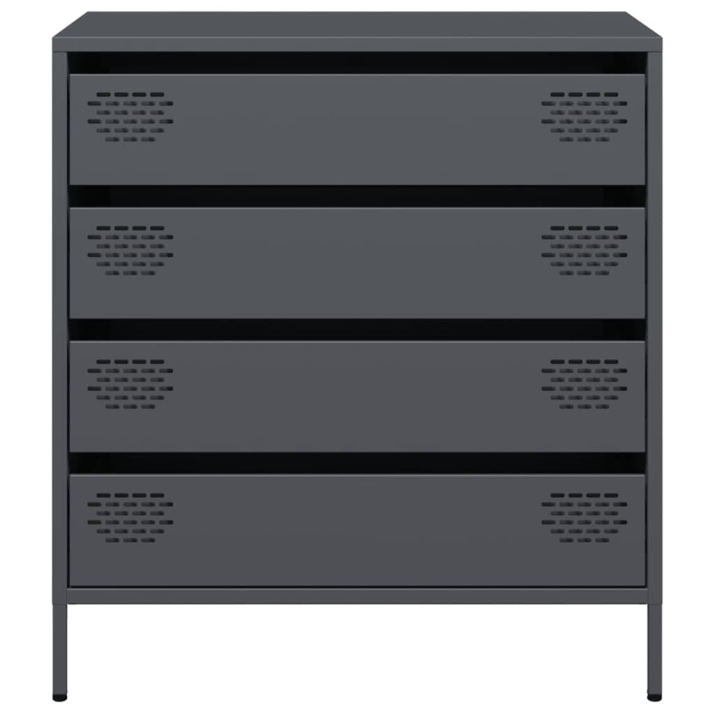 Sideboard?Anthracite 68x39x73.5 cm Cold-rolled Steel