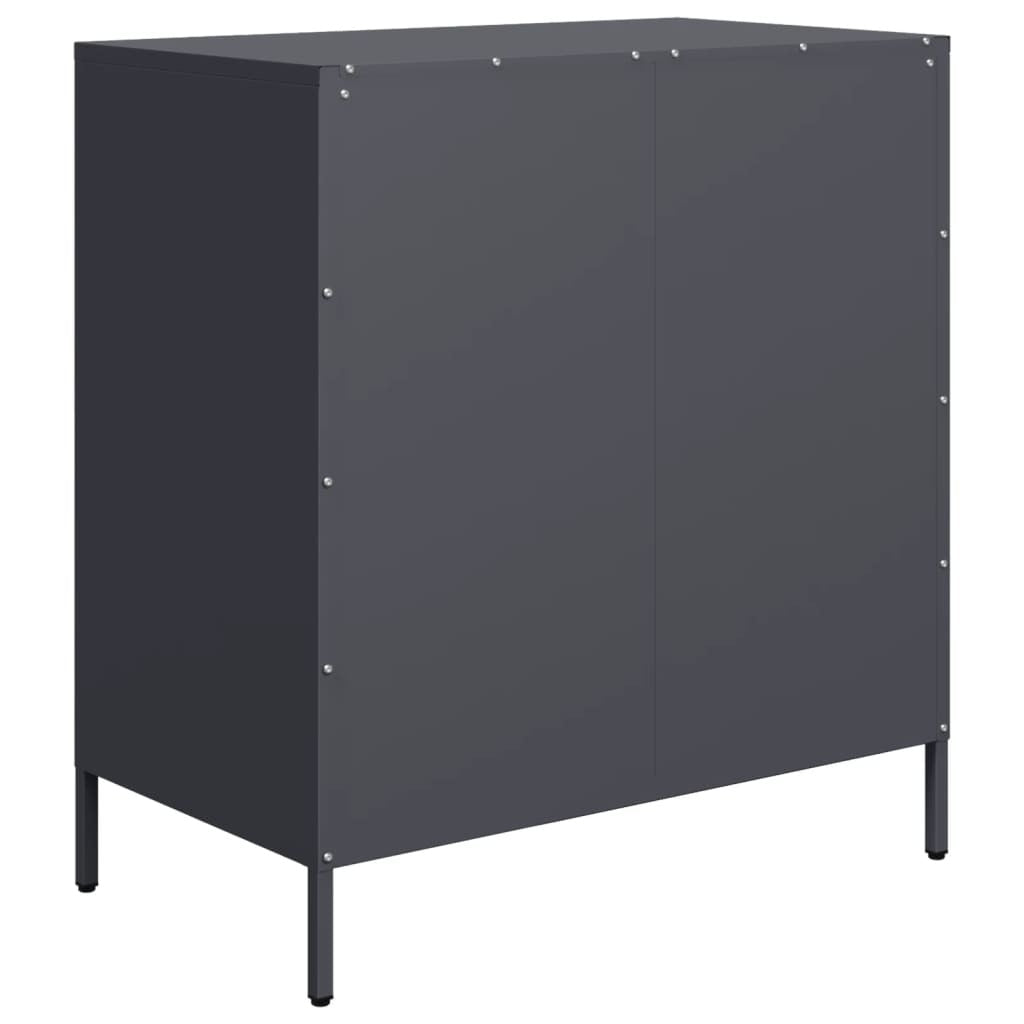 Sideboard?Anthracite 68x39x73.5 cm Cold-rolled Steel