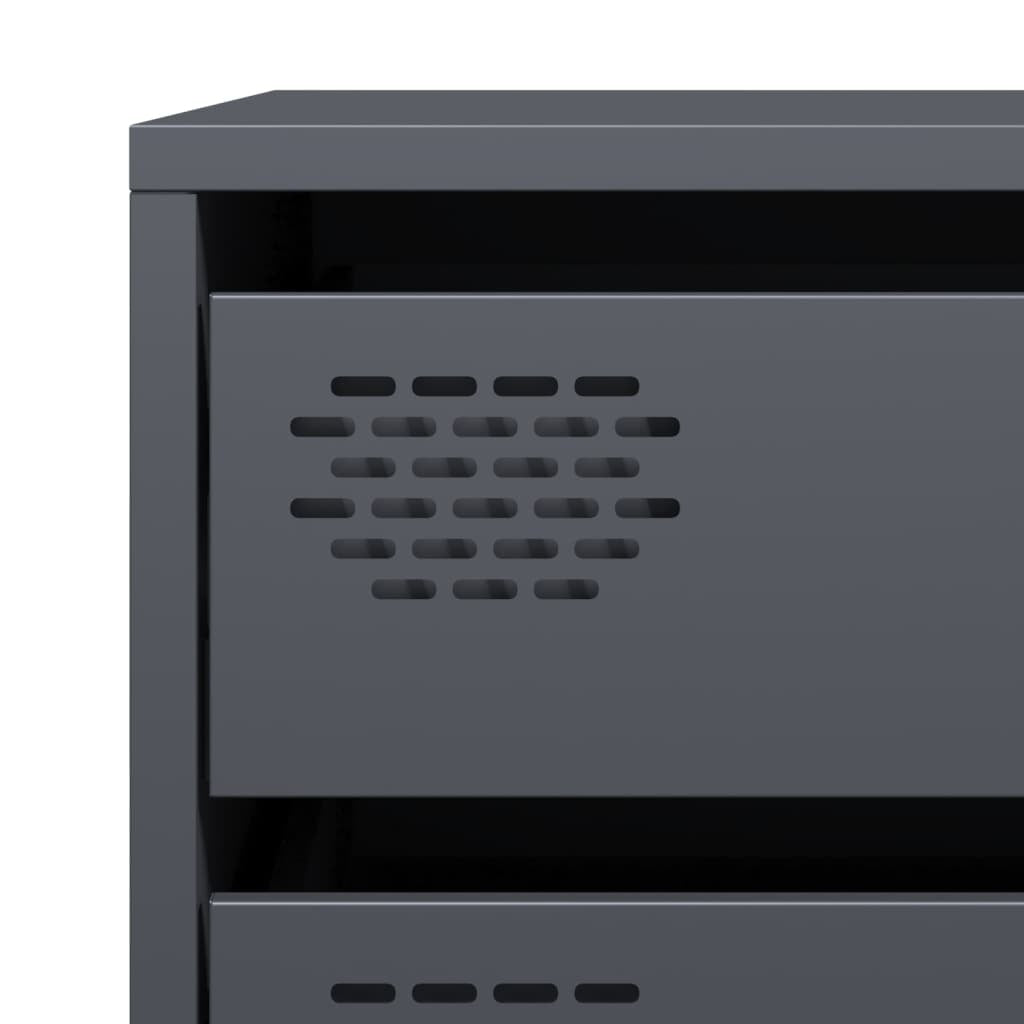 Sideboard?Anthracite 68x39x73.5 cm Cold-rolled Steel
