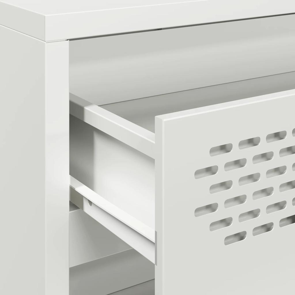 Sideboard?White 68x39x58.5 cm Cold-rolled Steel