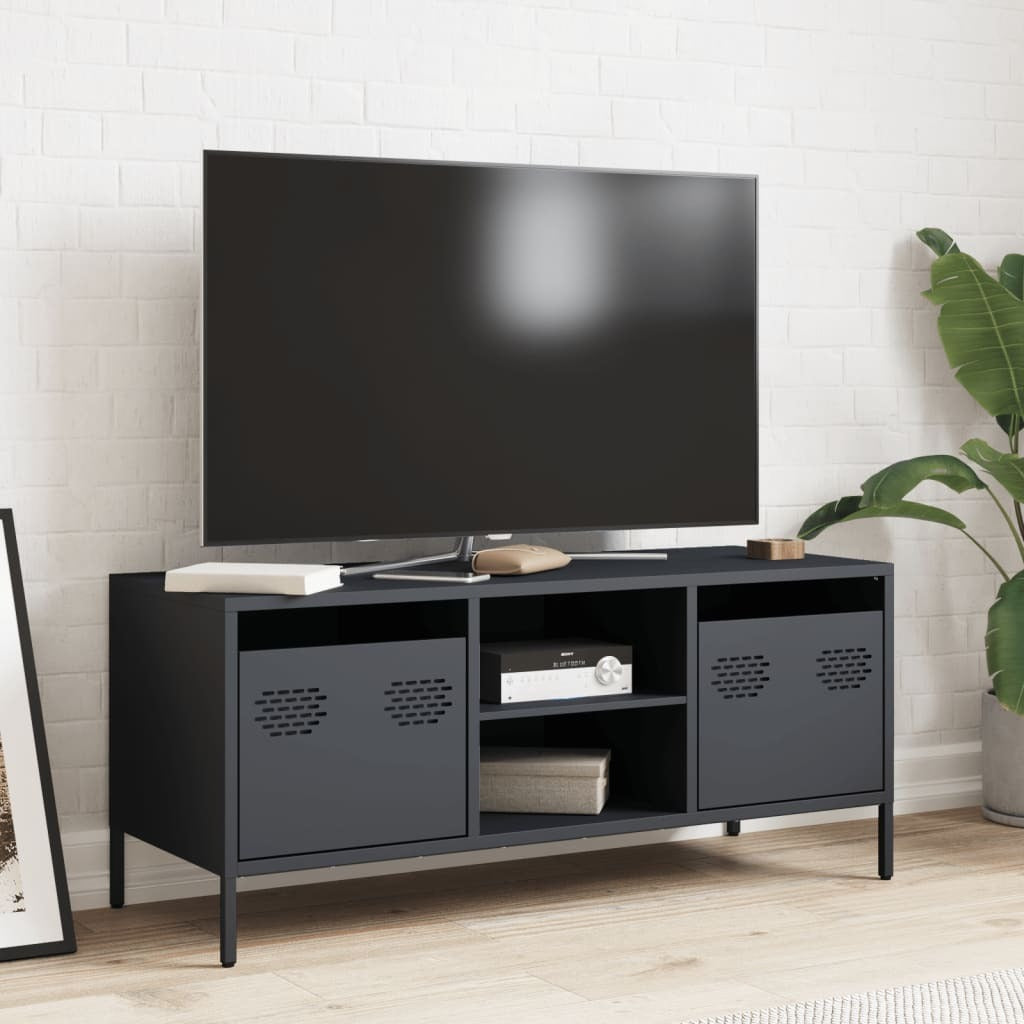TV Cabinet Anthracite 101.5x39x43.5 cm Cold-rolled Steel