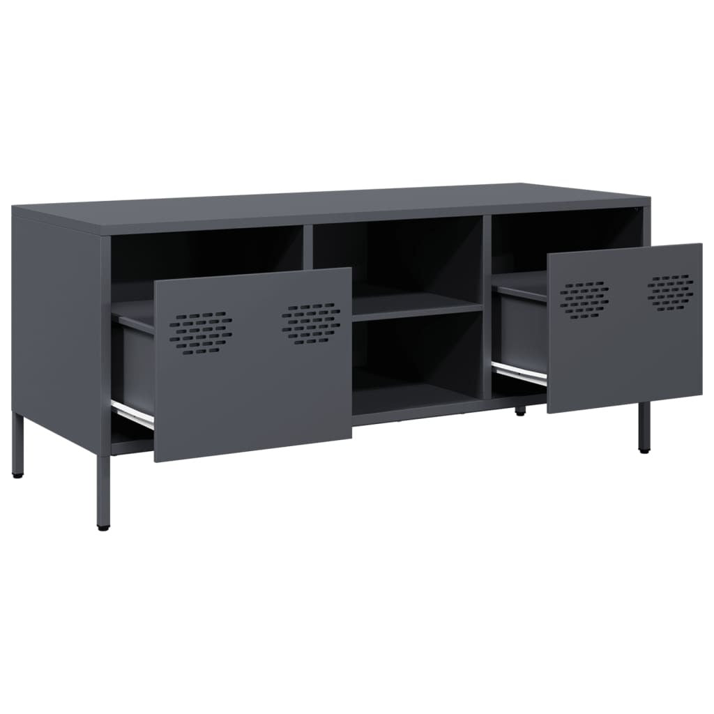 TV Cabinet Anthracite 101.5x39x43.5 cm Cold-rolled Steel