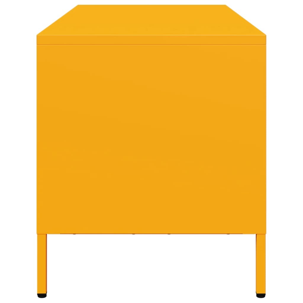 TV Cabinet Mustard Yellow 101.5x39x43.5 cm Cold-rolled Steel