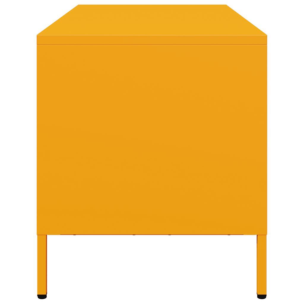 TV Cabinet Mustard Yellow 68x39x43.5 cm Cold-rolled Steel