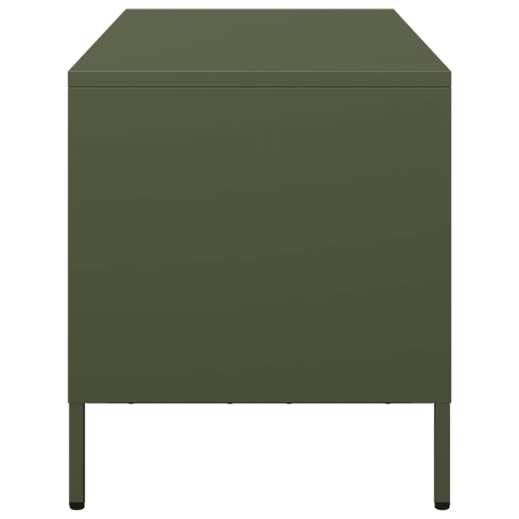 TV Cabinet Olive Green 68x39x43.5 cm Cold-rolled Steel
