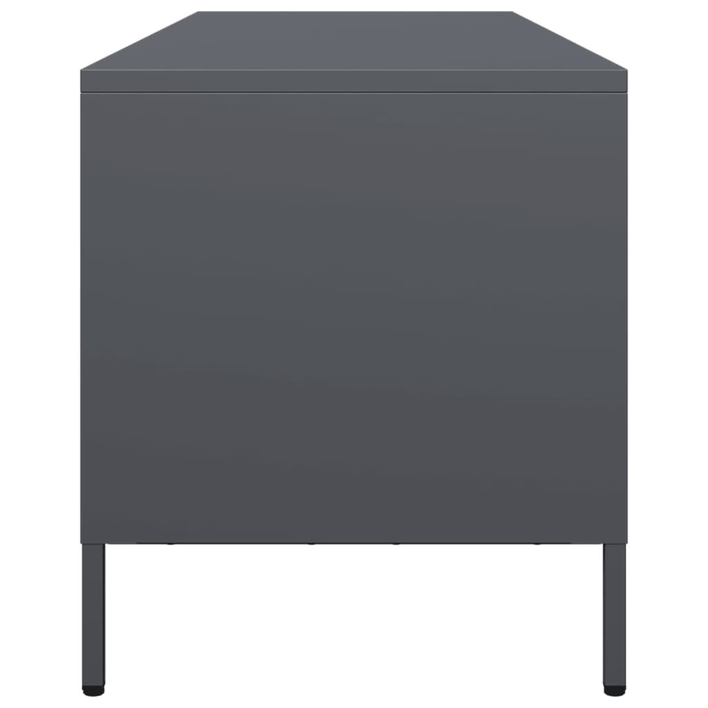 TV Cabinet Anthracite 135x39x43.5 cm Cold-rolled Steel