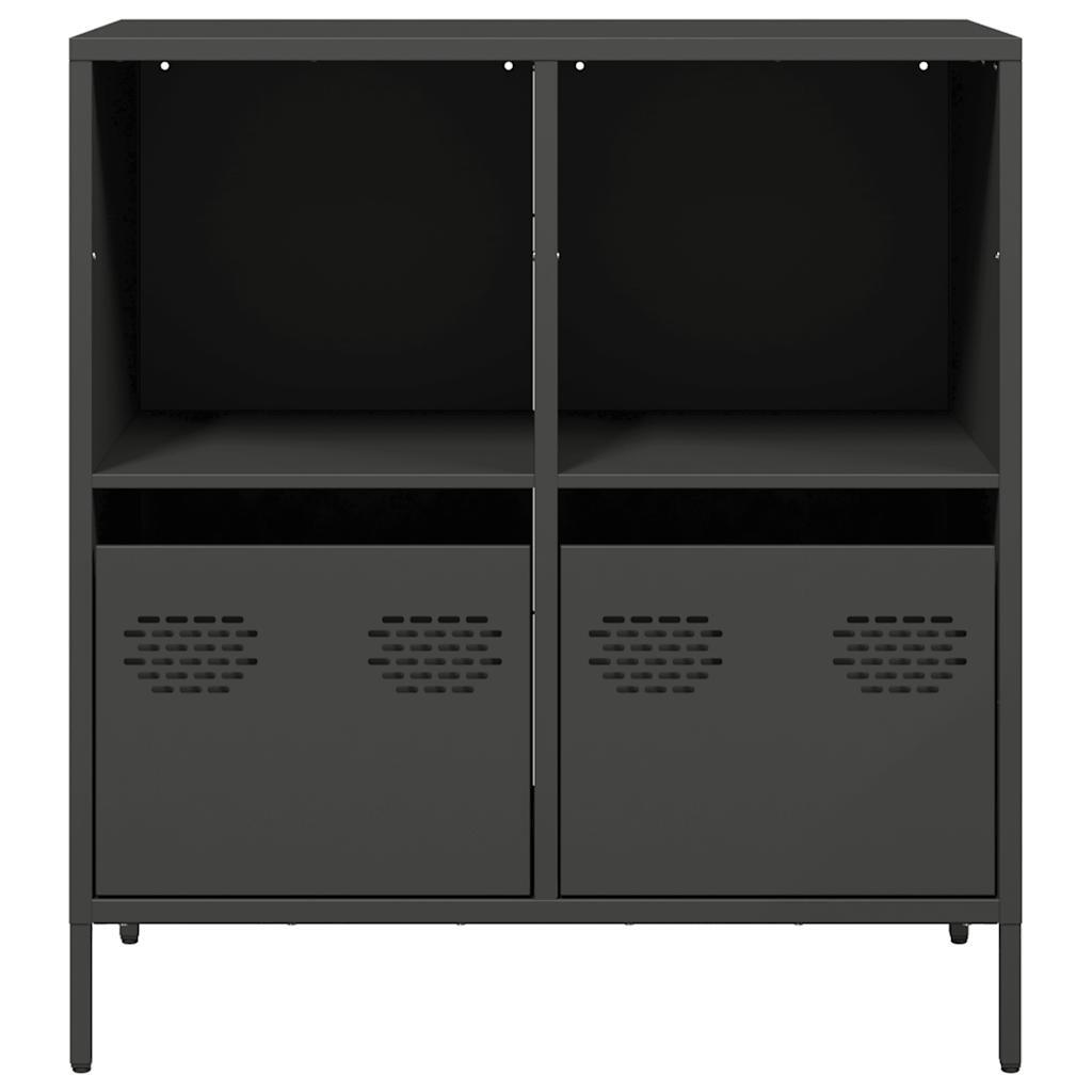 Sideboard Black 68x39x73.5 cm Cold-rolled Steel