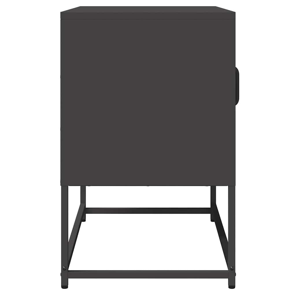 TV Cabinet Black 68x39x60.5 cm Cold-rolled Steel