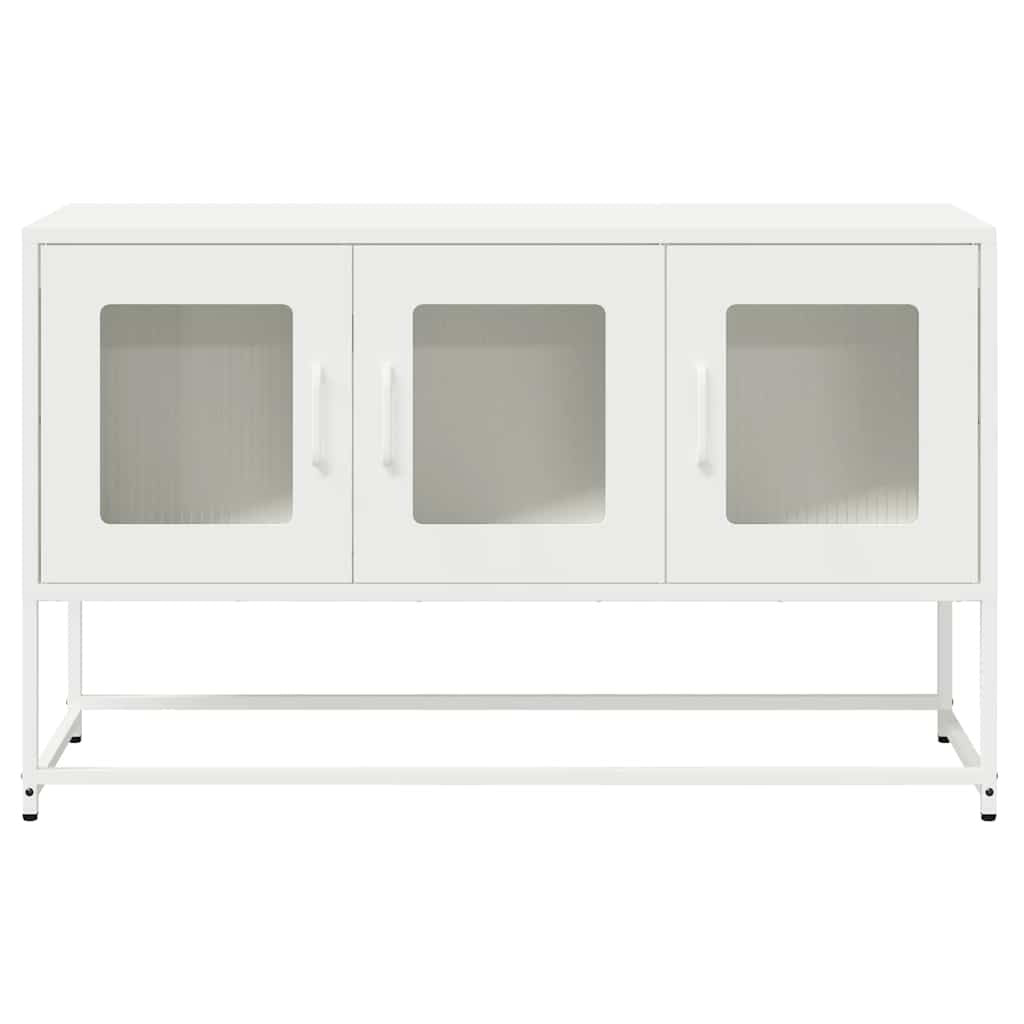 TV Cabinet White 100.5x39x60.5 cm Cold-rolled Steel