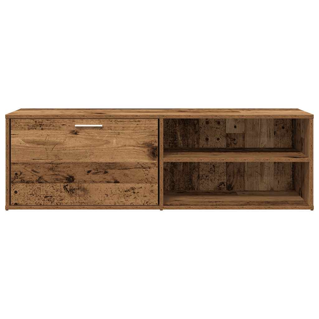 TV Cabinet Old Wood 120x34x37 cm Engineered Wood
