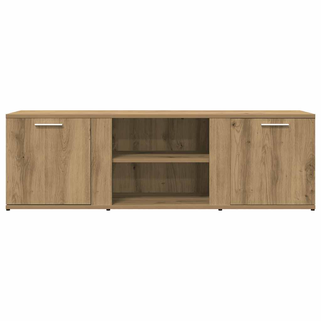 TV Cabinet Artisan Oak 120x34x37 cm Engineered Wood