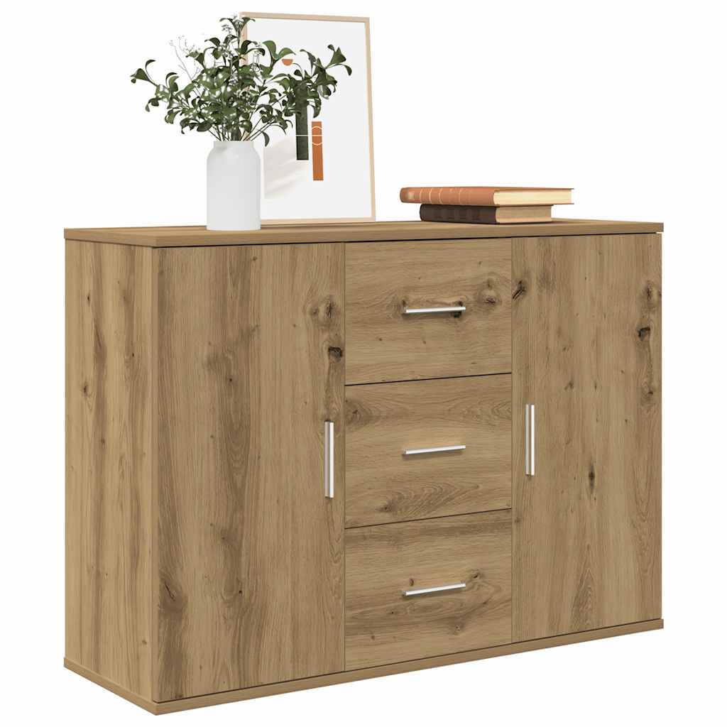 Sideboard Artisan Oak 90x29.5x65 cm Engineered Wood