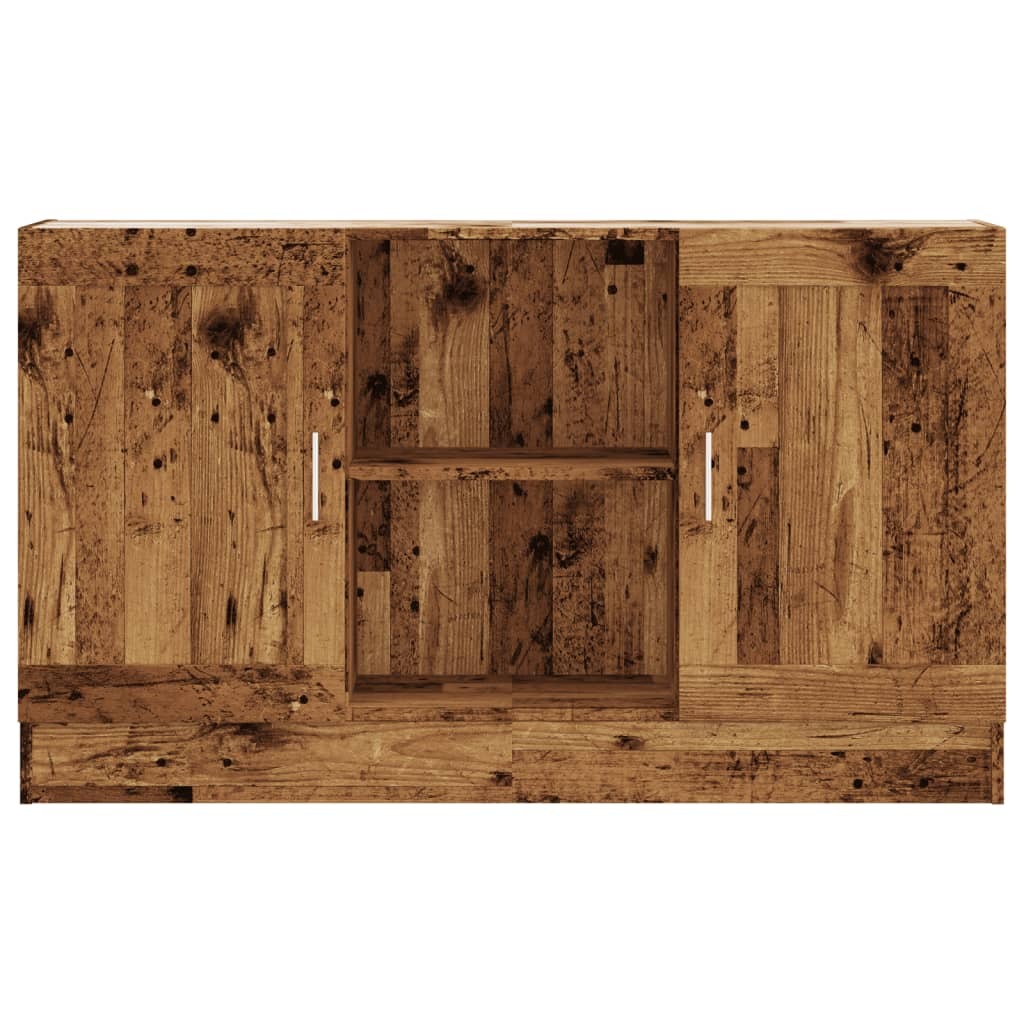Sideboard Old Wood 120x30.5x70 cm Engineered Wood