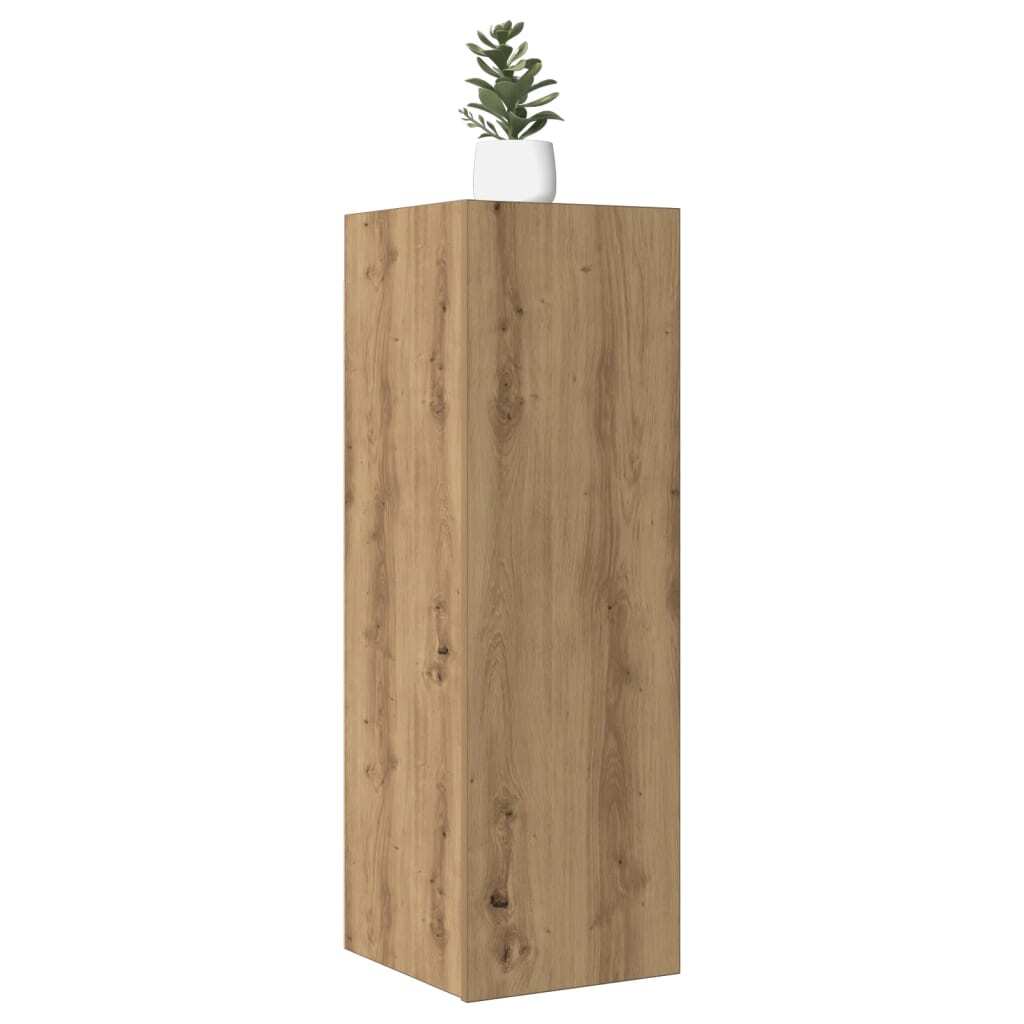 TV Cabinet Artisan Oak 30.5x30x90 cm Engineered Wood