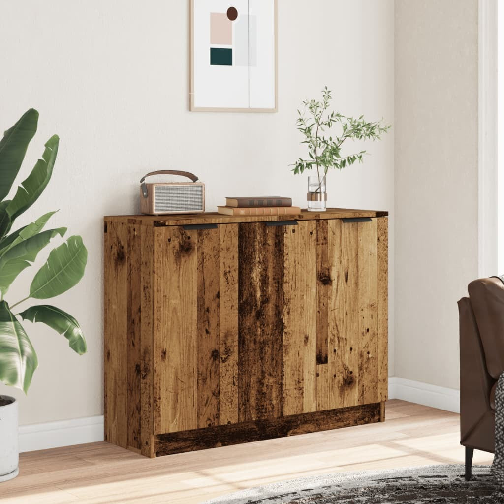 Sideboard Old Wood 90.5x30x70 cm Engineered Wood