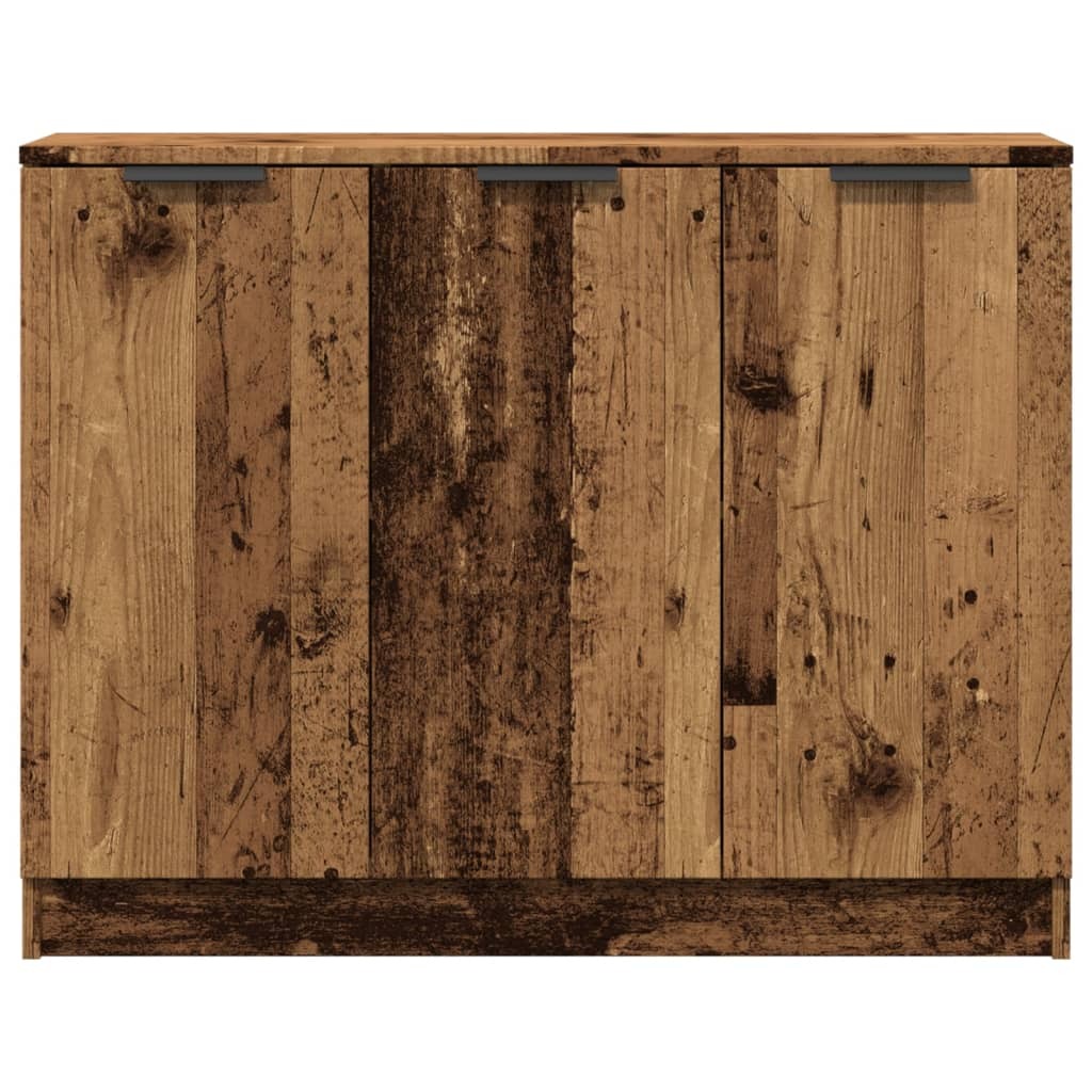 Sideboard Old Wood 90.5x30x70 cm Engineered Wood