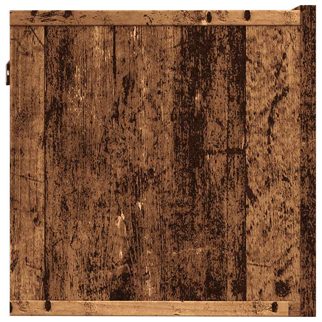 TV Cabinets Wall-mounted 2 pcs Old Wood 80x30x30 cm