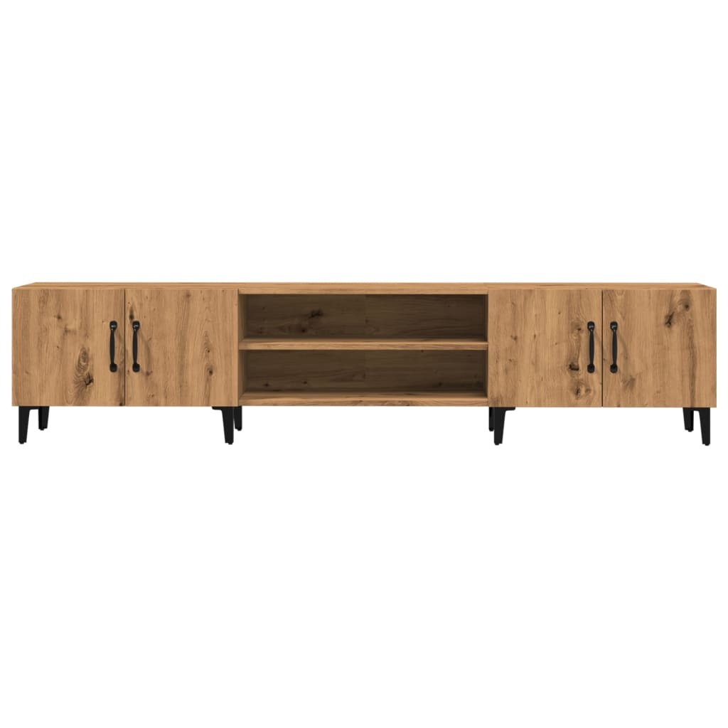 TV Cabinet Artisian Oak 180x31.5x40 cm Engineered Wood
