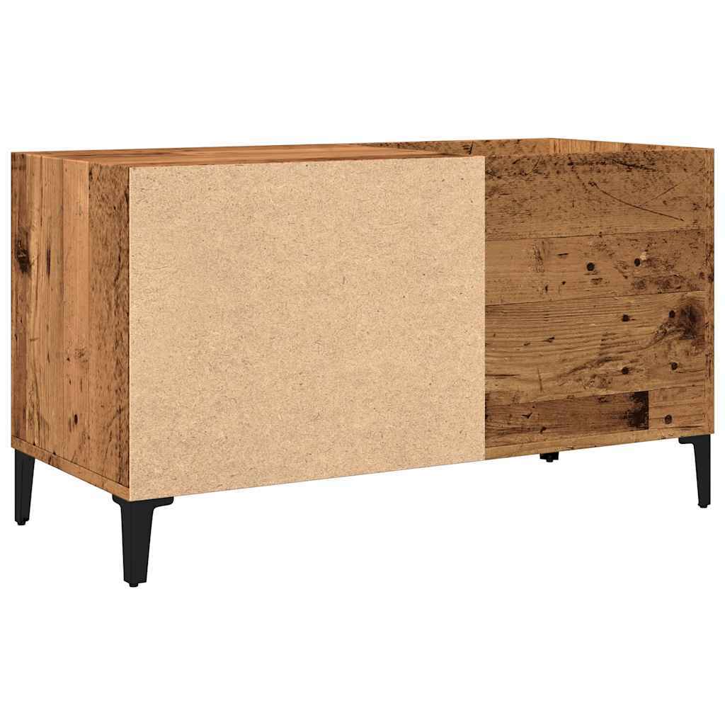 Record Cabinet Old Wood 84.5x38x48 cm Engineered Wood