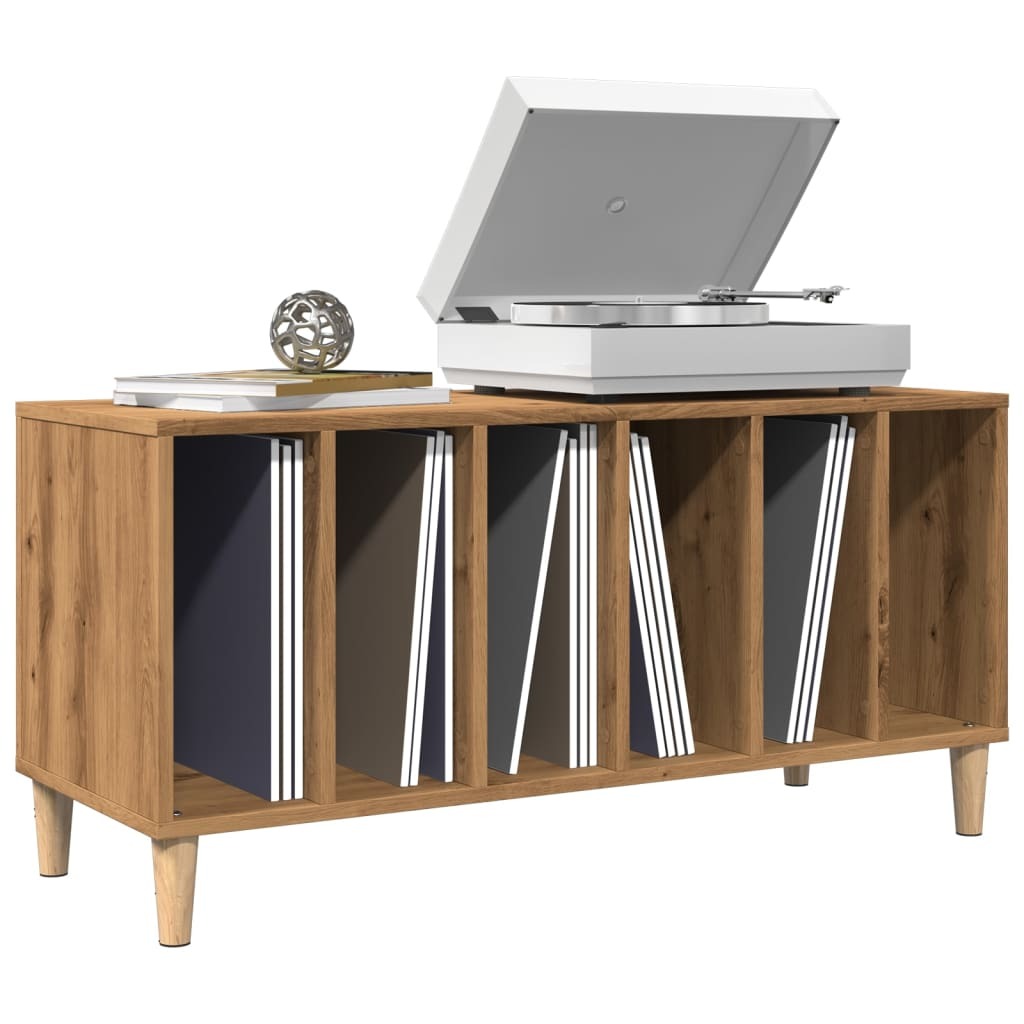 Record Cabinet Artisan Oak 100x38x48 cm Engineered Wood