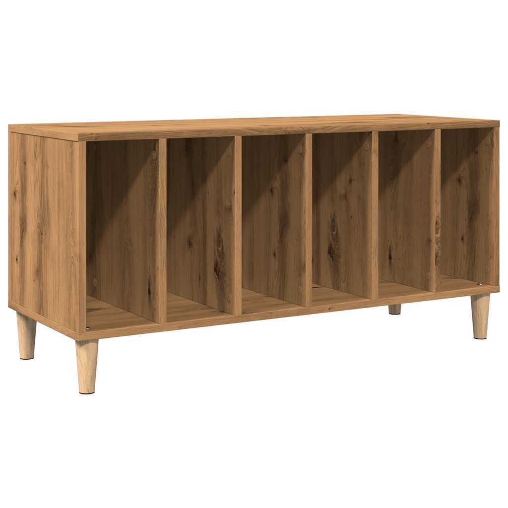 Record Cabinet Artisan Oak 100x38x48 cm Engineered Wood