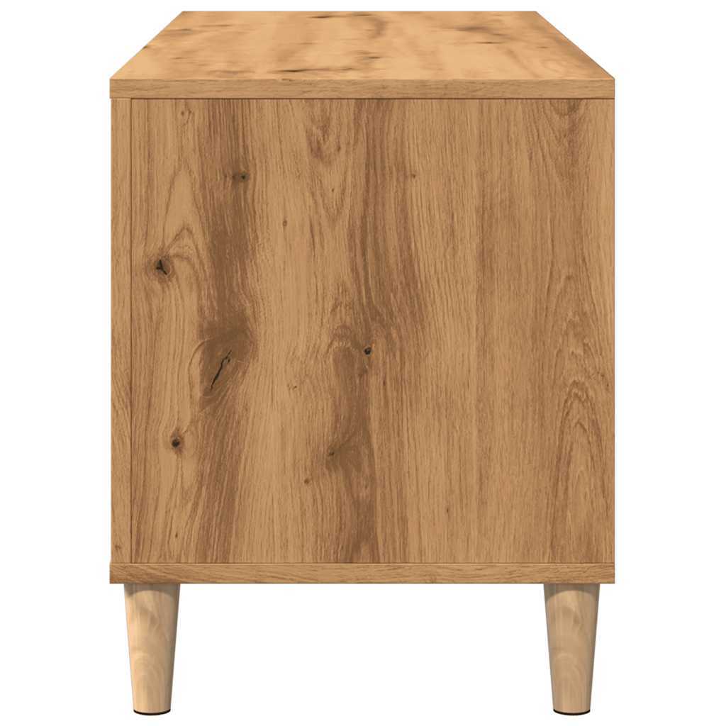 Record Cabinet Artisan Oak 100x38x48 cm Engineered Wood