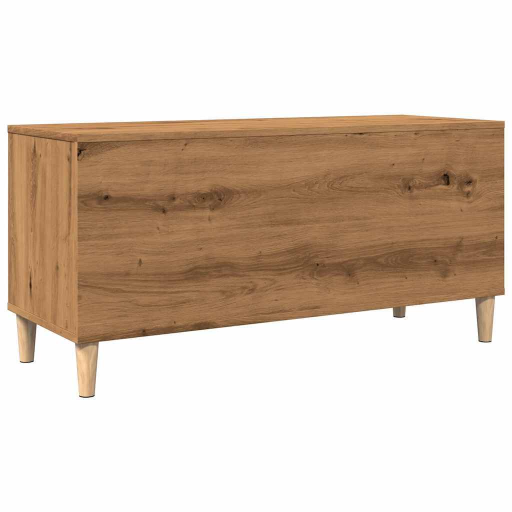 Record Cabinet Artisan Oak 100x38x48 cm Engineered Wood