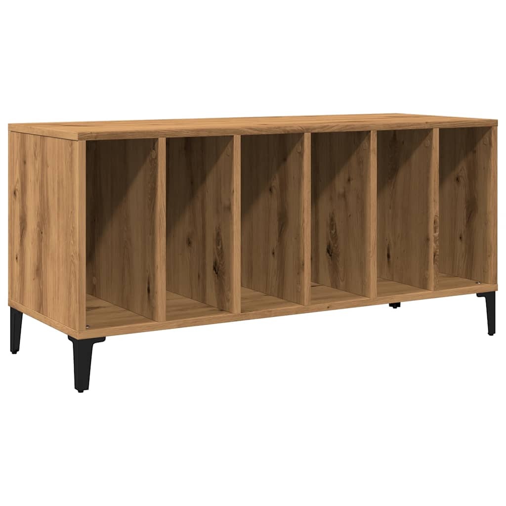 Record Cabinet Artisan Oak 100x38x48 cm Engineered Wood