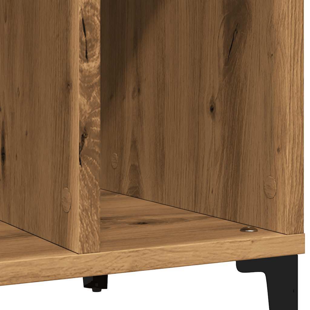 Record Cabinet Artisan Oak 100x38x48 cm Engineered Wood