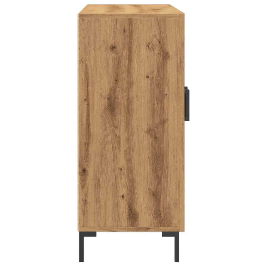 Sideboard Artisian Oak 90x34x80 cm Engineered Wood