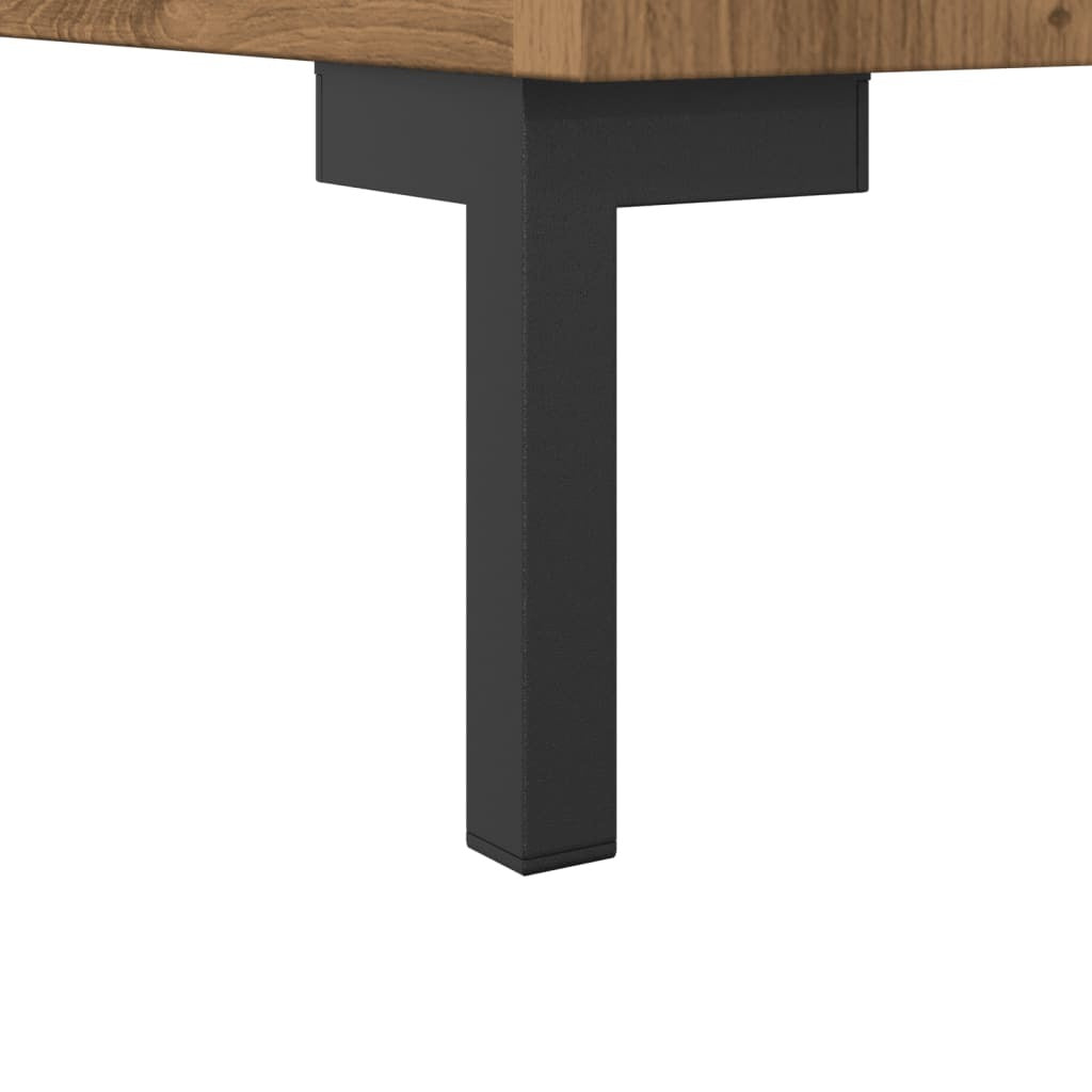 Sideboard Artisian Oak 90x34x80 cm Engineered Wood