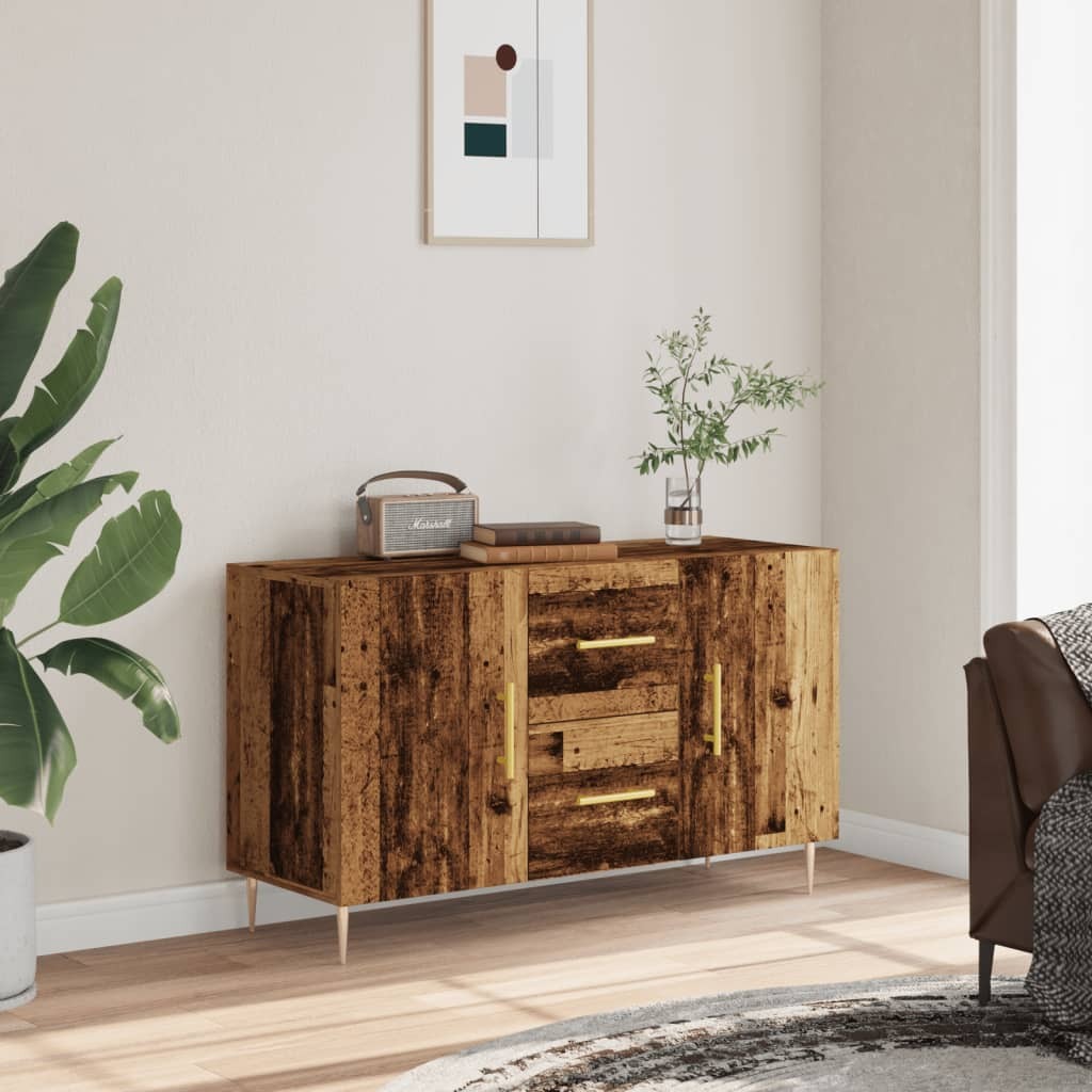 Sideboard Old Wood 100x36x60 cm Engineered Wood