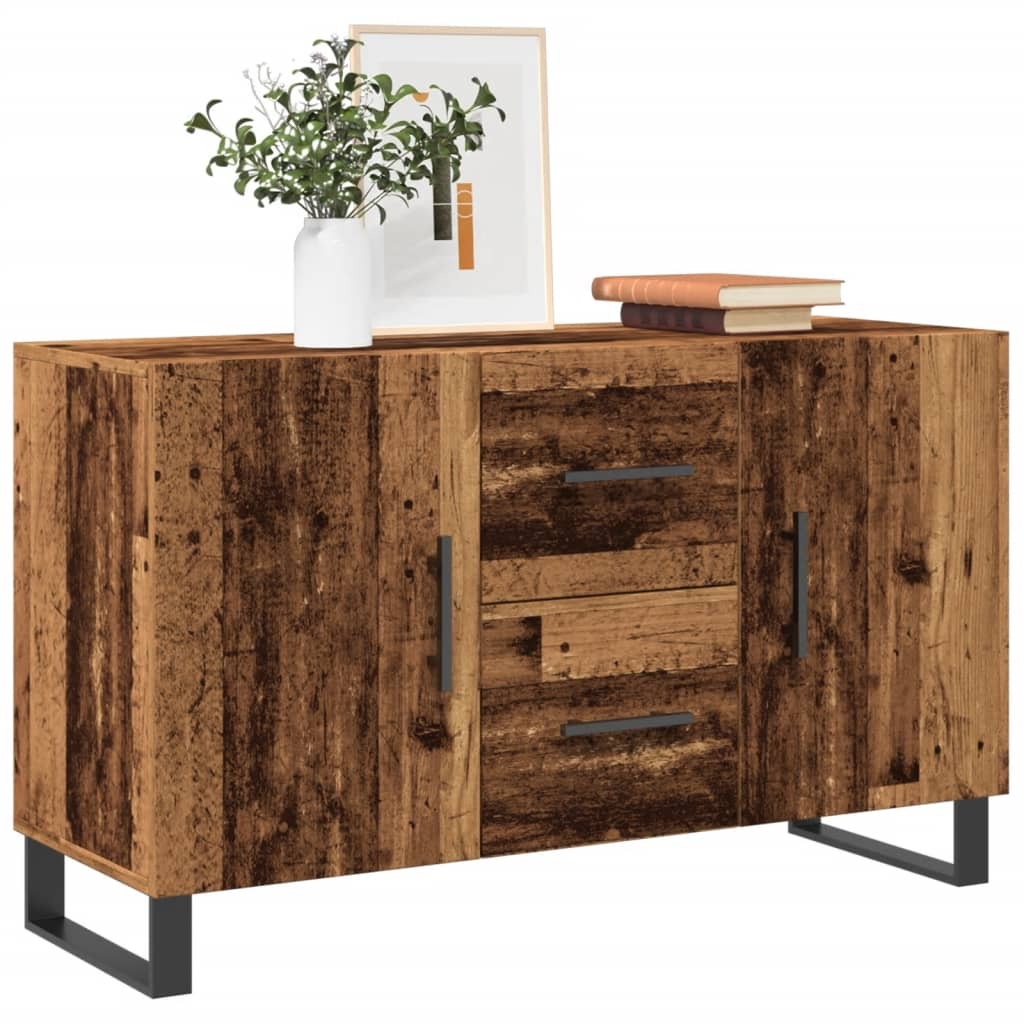 Sideboard Old Wood 100x36x60 cm Engineered Wood