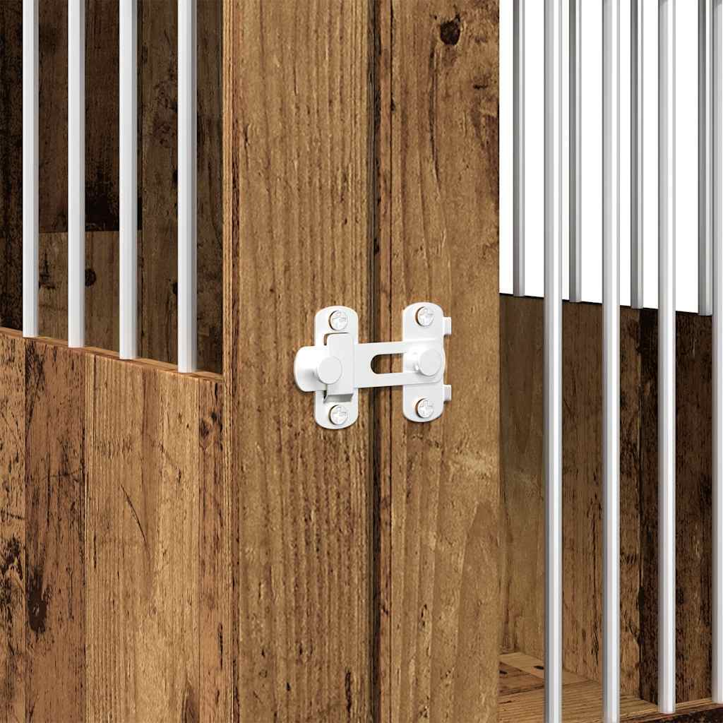Dog Crate Furniture Old Wood 55x80x68 cm Engineered Wood