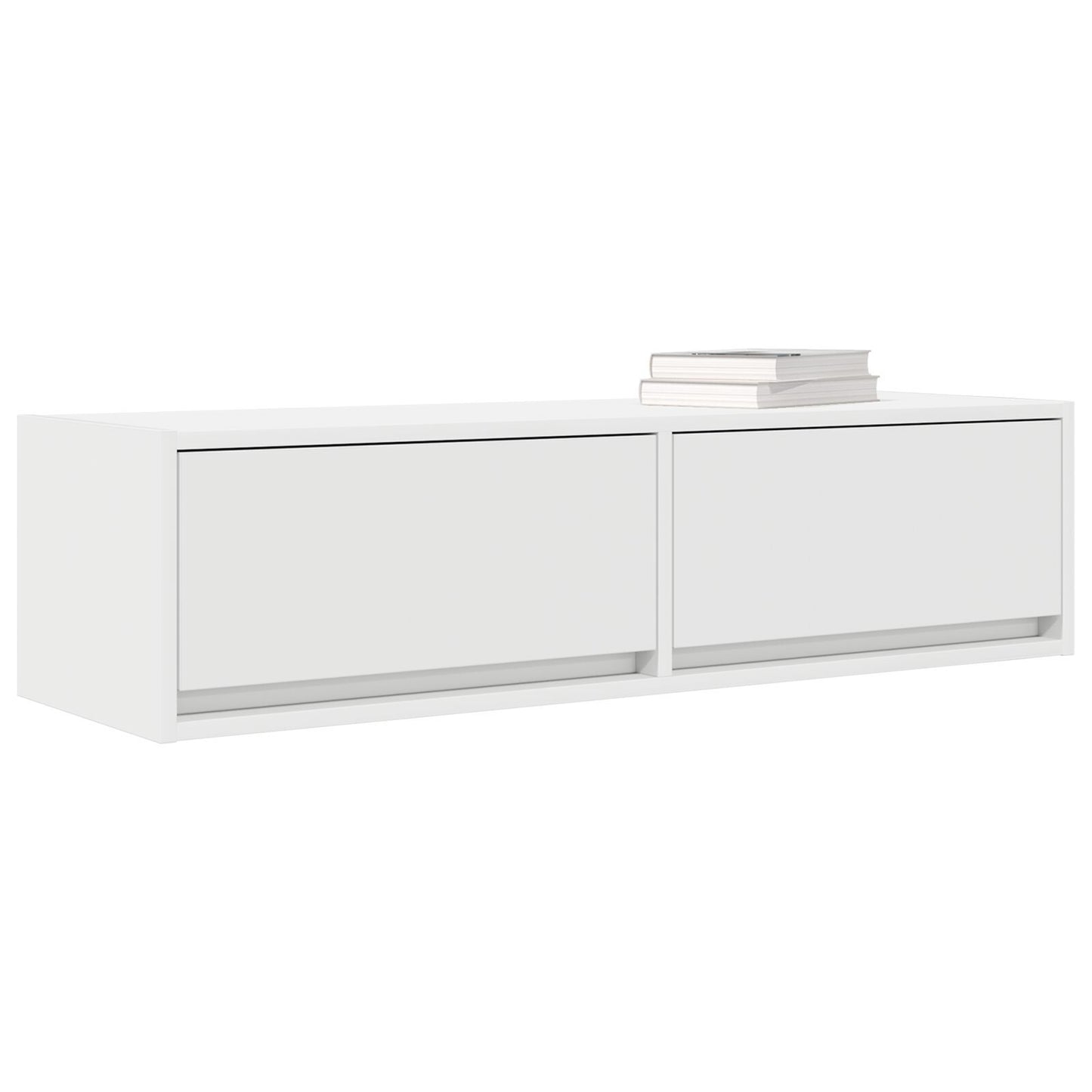 TV Cabinet with Drawer White 100 x 31 x 25.5 cm Engineered wood