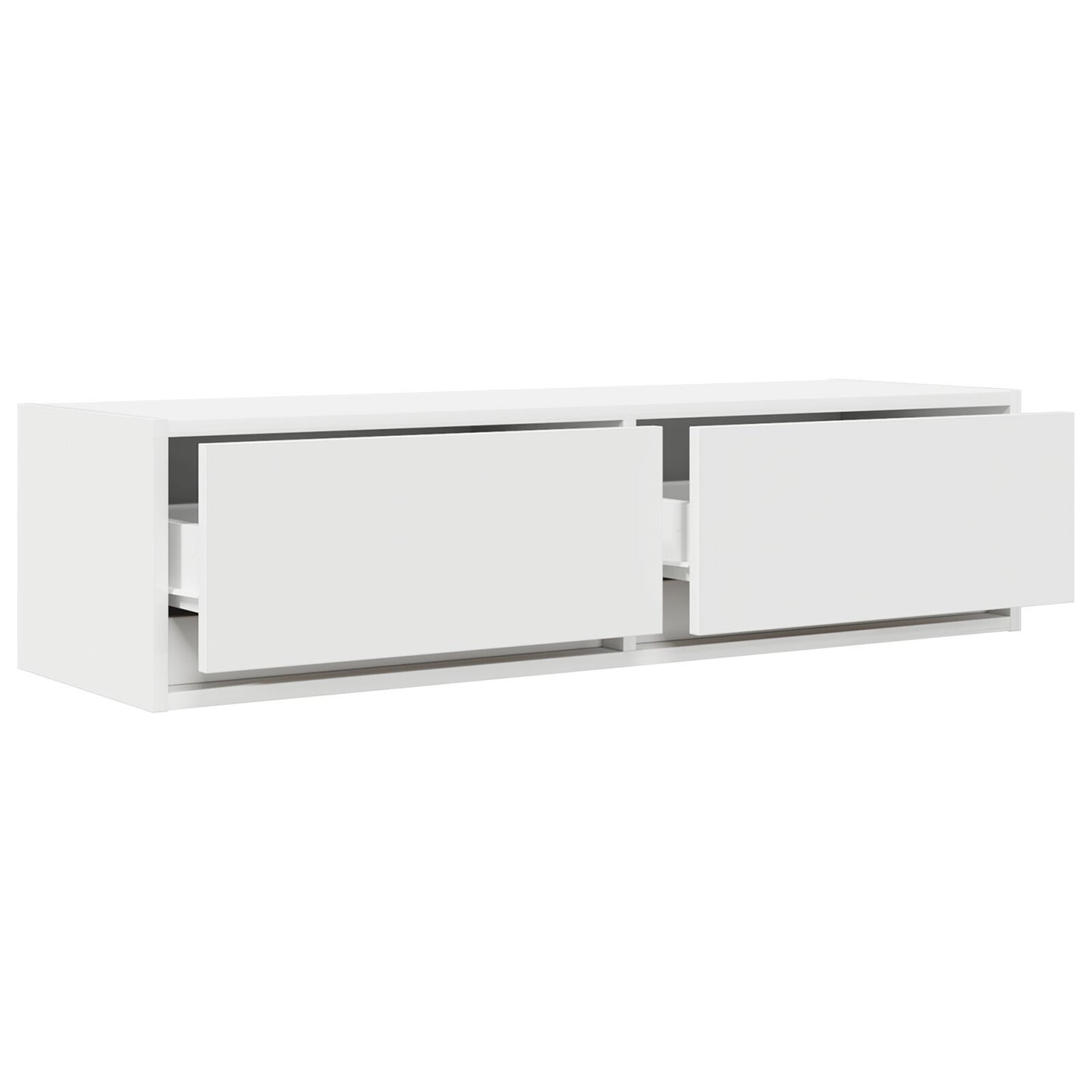TV Cabinet with Drawer White 100 x 31 x 25.5 cm Engineered wood
